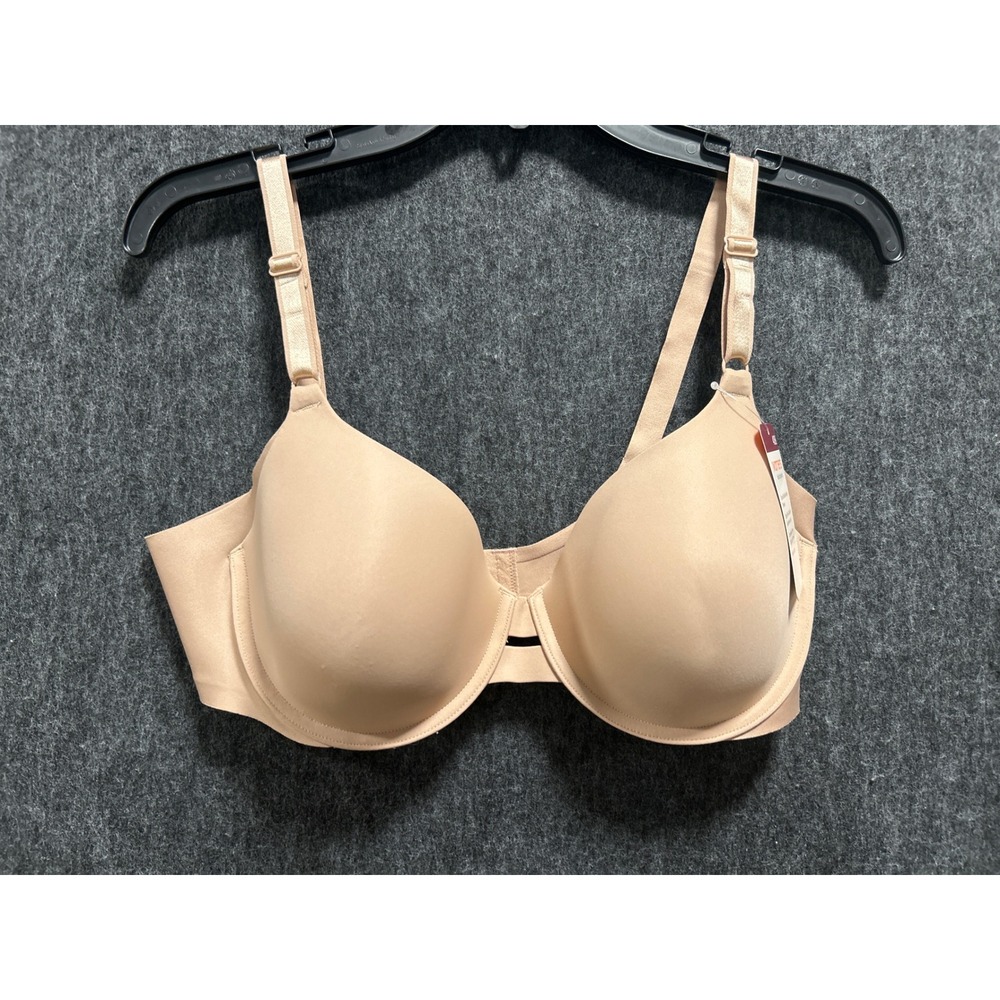 Warners Blissful Benefits Bra Womens 40B Nude New Underwire Smoothing RA3561W